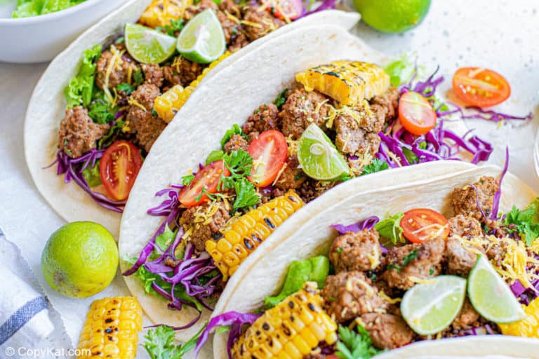 Ground Beef Tacos
