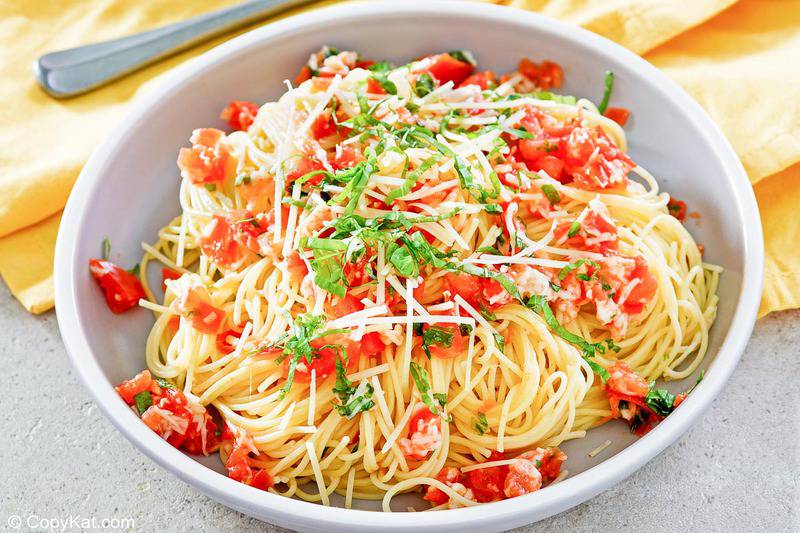 Olive Garden Capellini Pomodoro Recipe- CopyKat Recipes