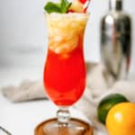 homemade Red Lobster Mai Tai cocktail