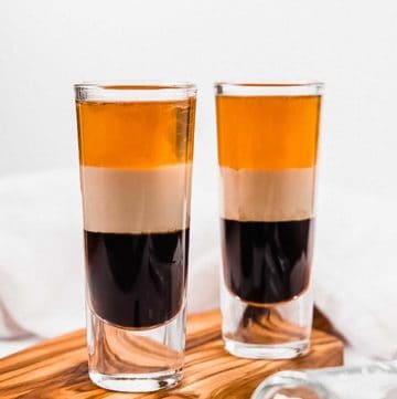 two B52 shot drinks