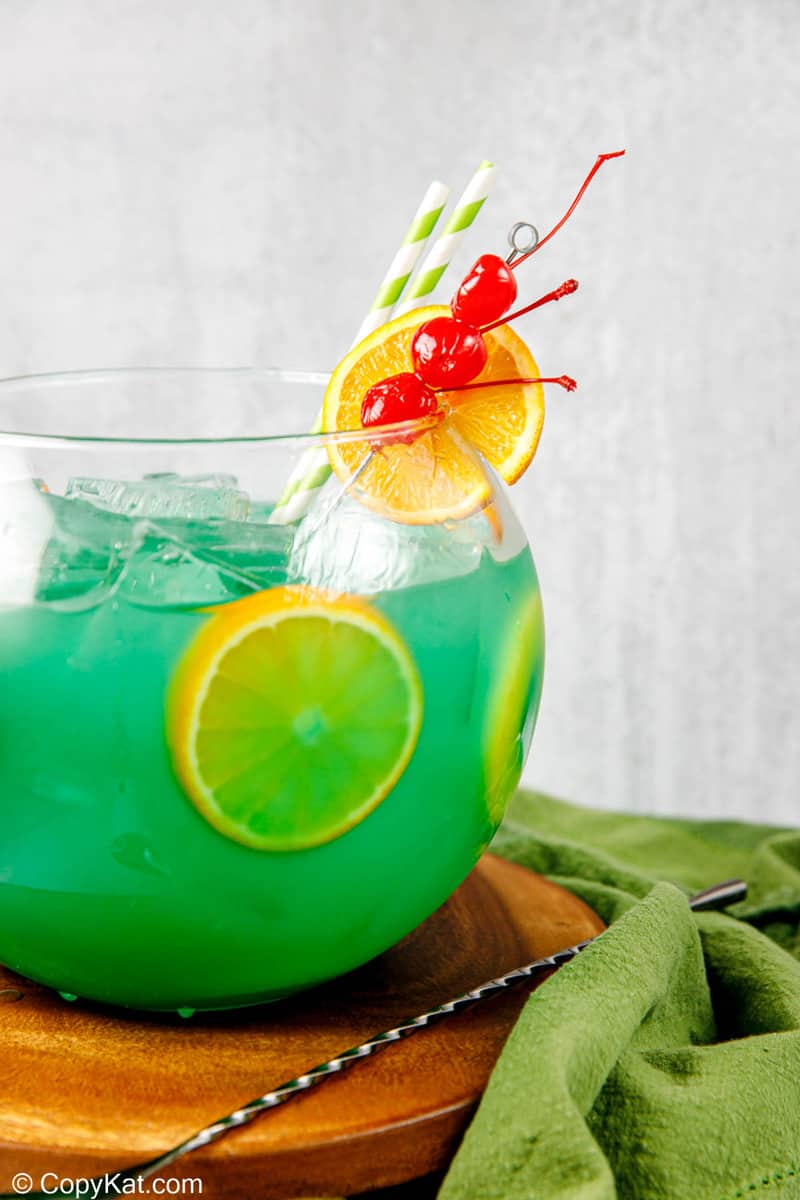 Bennigan's Patty O'Punch - St. Patricks Fishbowl Drink