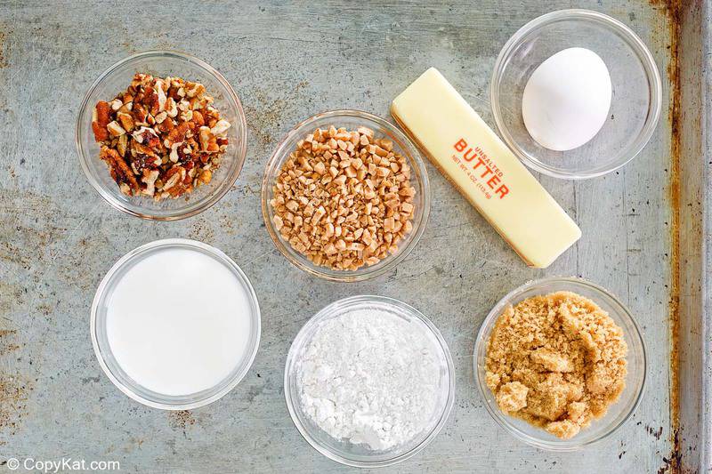 Heath bar cake ingredients