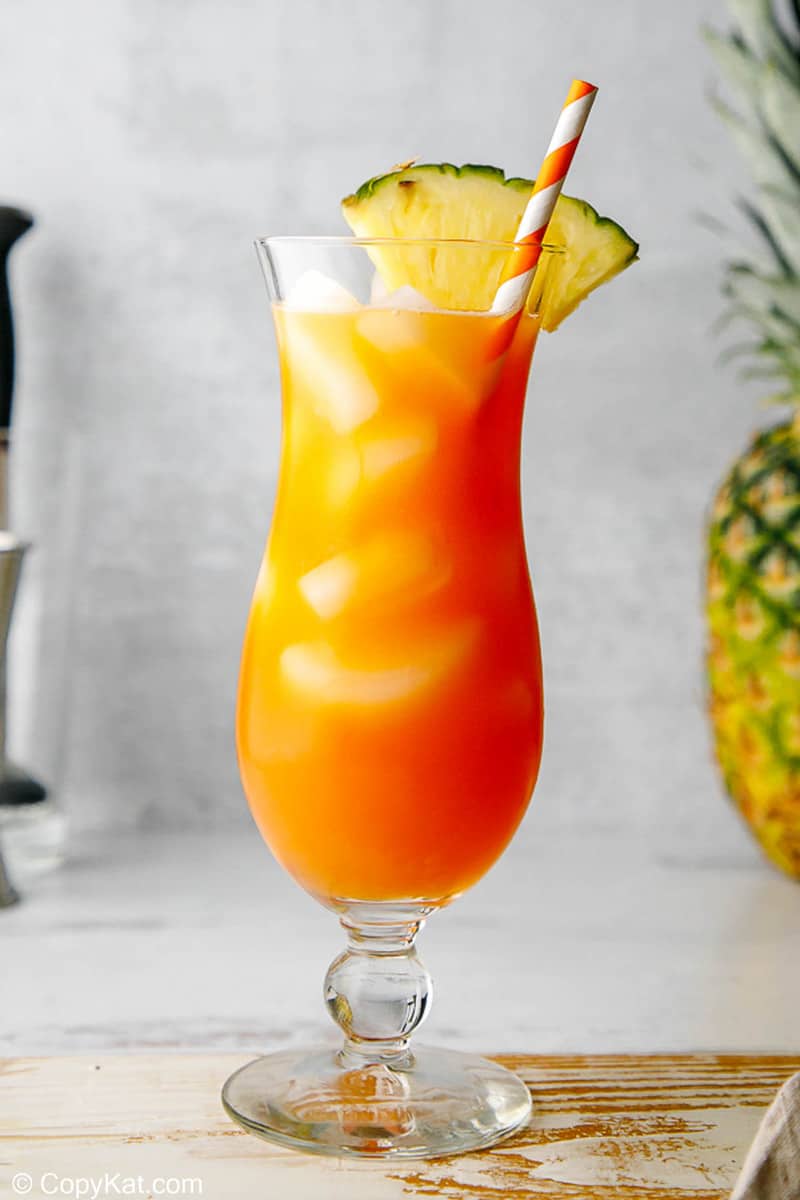 TGI Friday's Captain Morgan Island Rum Punch - CopyKat Recipes