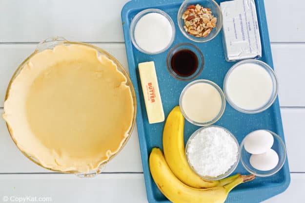 Marie Callender's banana cream pie ingredients