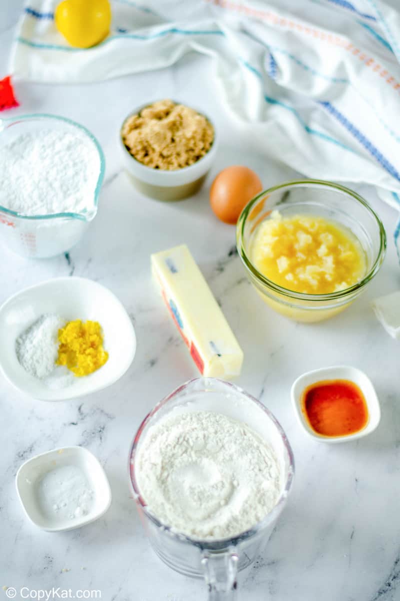 pineapple cookies ingredients