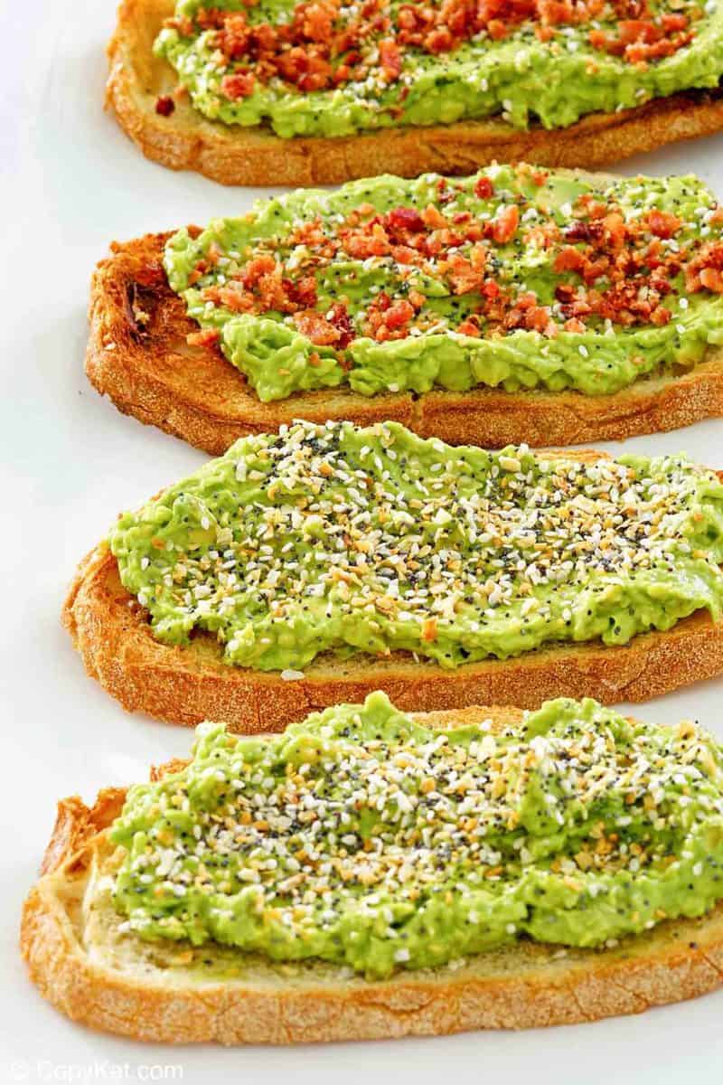 Dunkin Donuts Avocado Toast (Made 2 Different Ways) - CopyKat Recipes