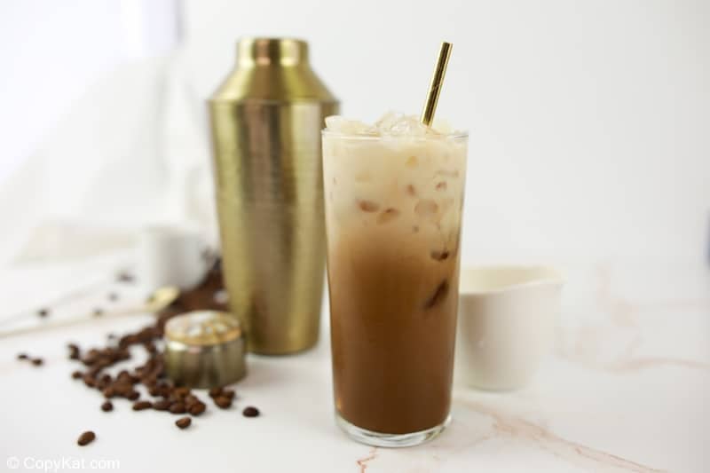 Iced Brown Sugar Oat Milk Espresso Shaker {Starbucks Copycat