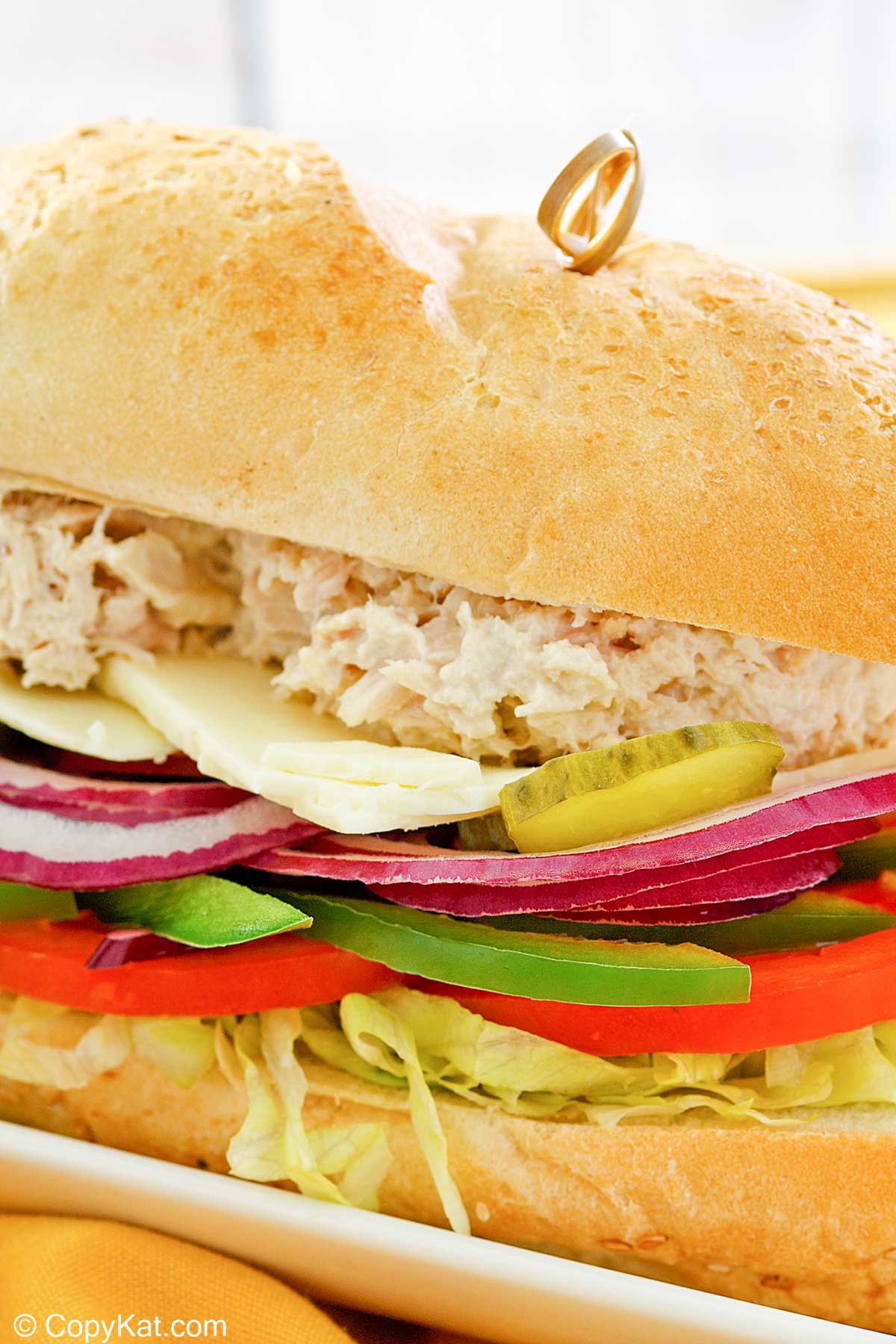 subway sandwiches tuna