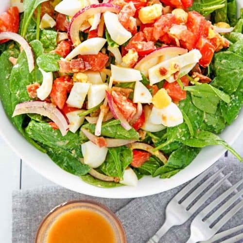 spinach salad dressing