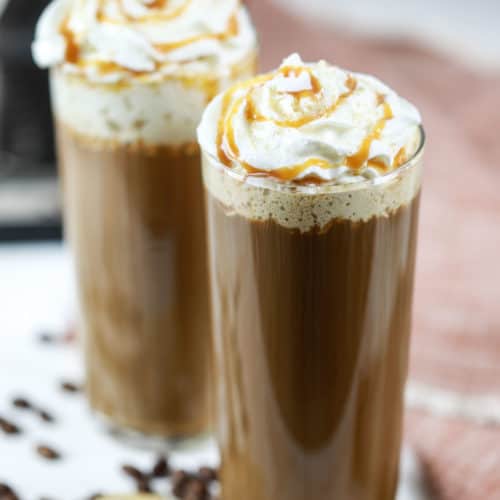 Salted Caramel Iced Latte, Iced Latte Recipe