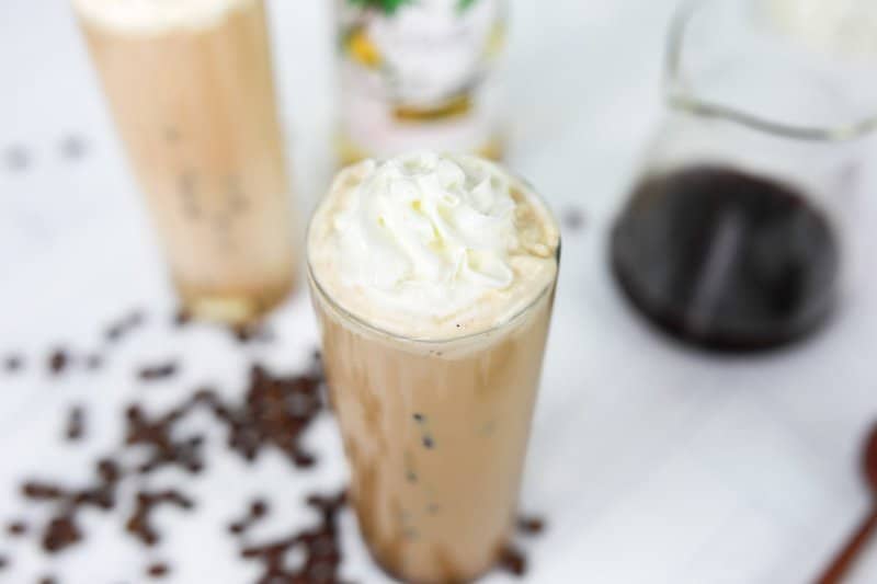 Starbucks Copycat Iced Vanilla Latte Recipe + Video