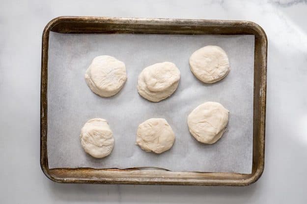 Texas Roadhouse rolls before baking.