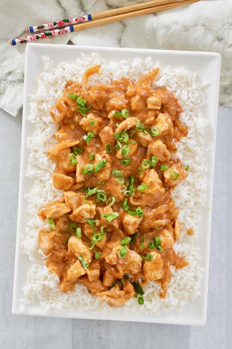 Easy Thai Peanut Chicken CopyKat Recipes