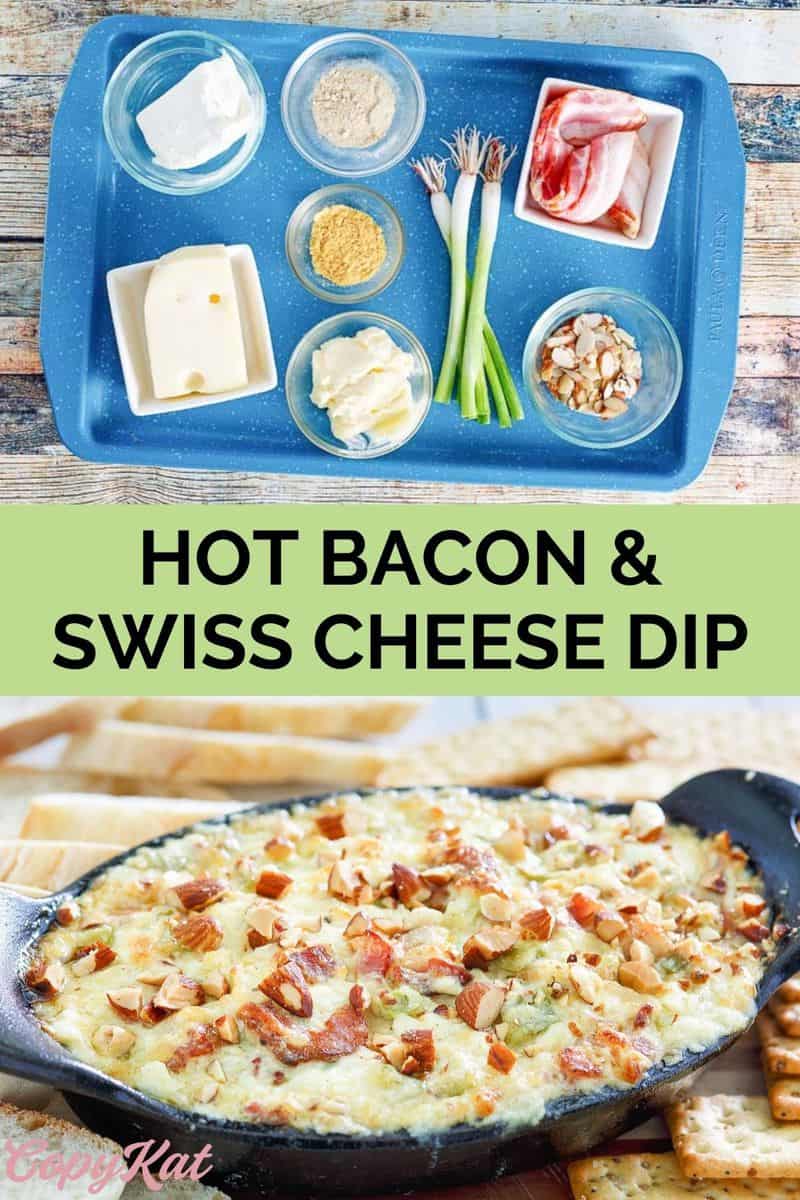 Hot Bacon Swiss Dip - CopyKat Recipes