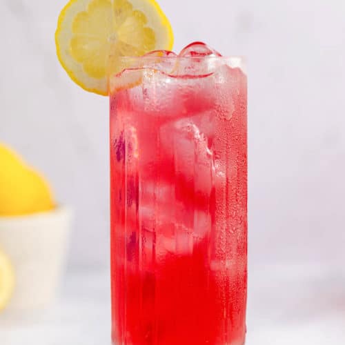 pink passion lemonade at starbucks