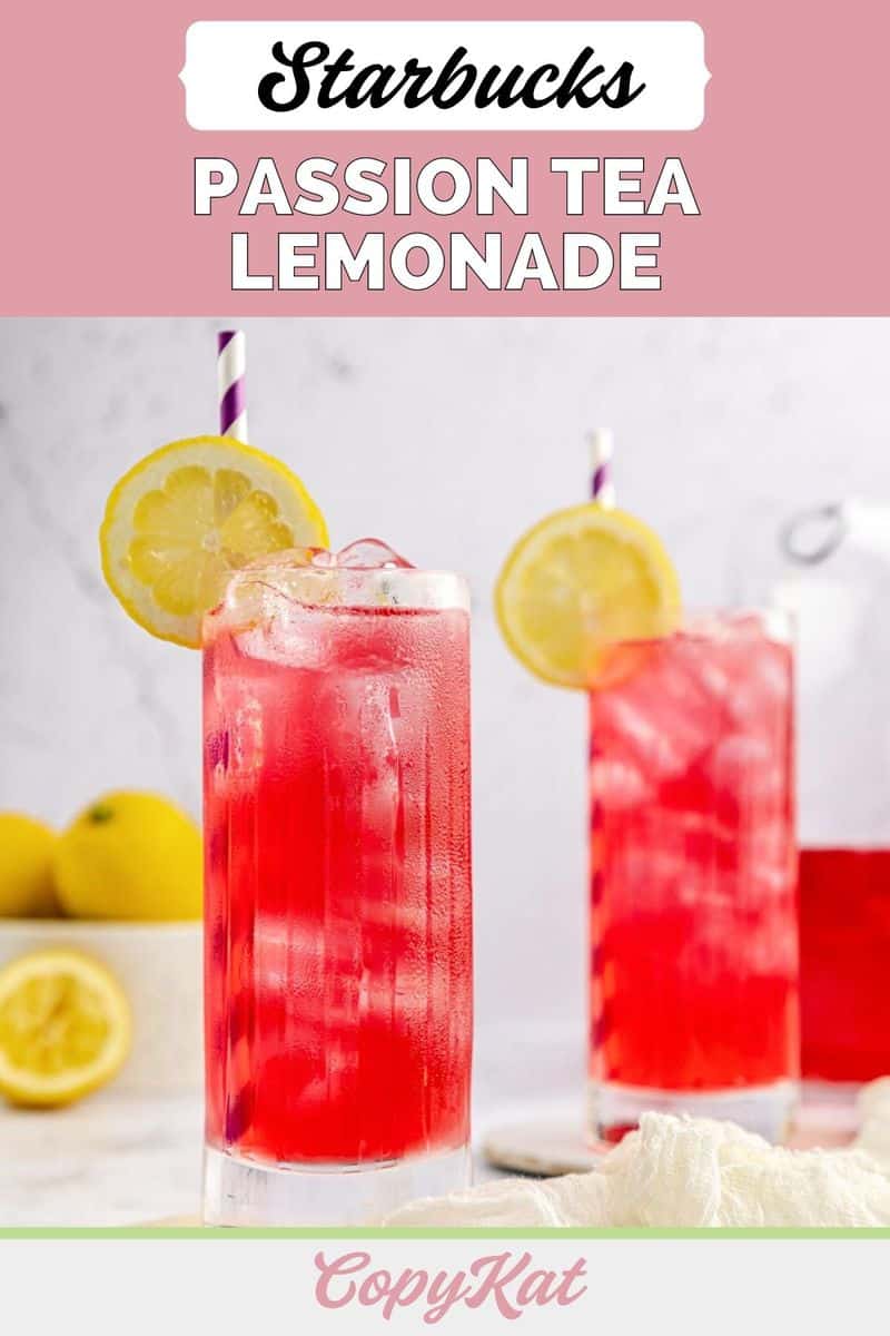 Starbucks Passion Tea Lemonade CopyKat Recipes
