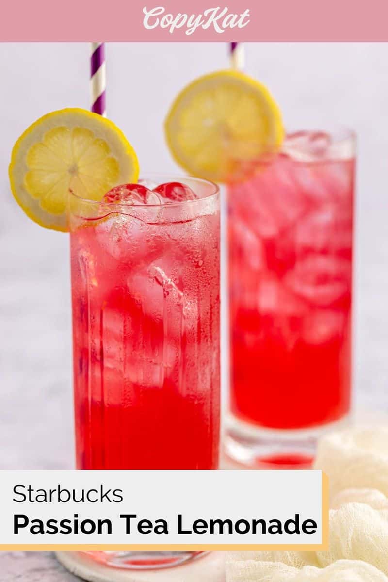 Starbucks Passion Tea Lemonade CopyKat Recipes