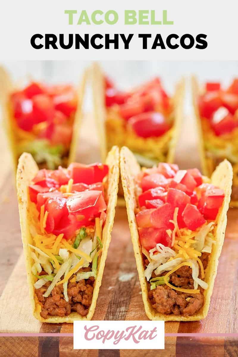 How to Make Taco Bell Crunchy Tacos - CopyKat Recipes