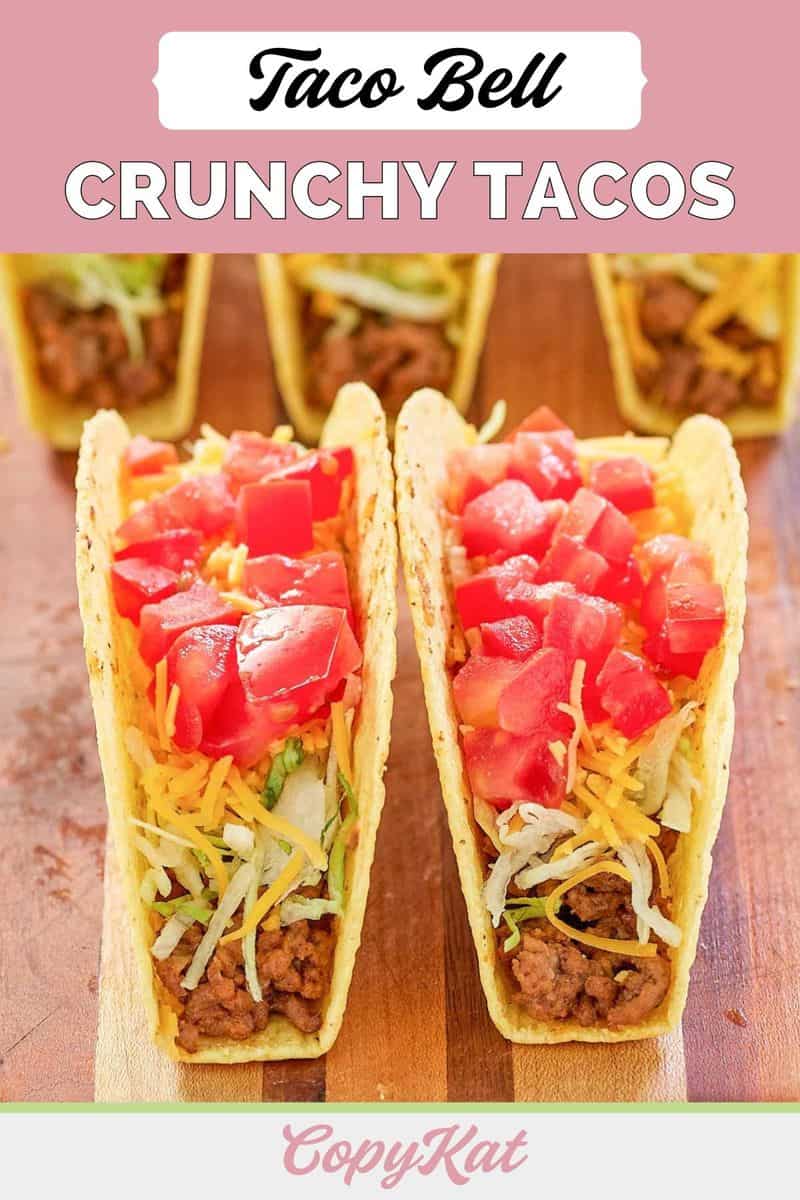 How to Make Taco Bell Crunchy Tacos - CopyKat Recipes