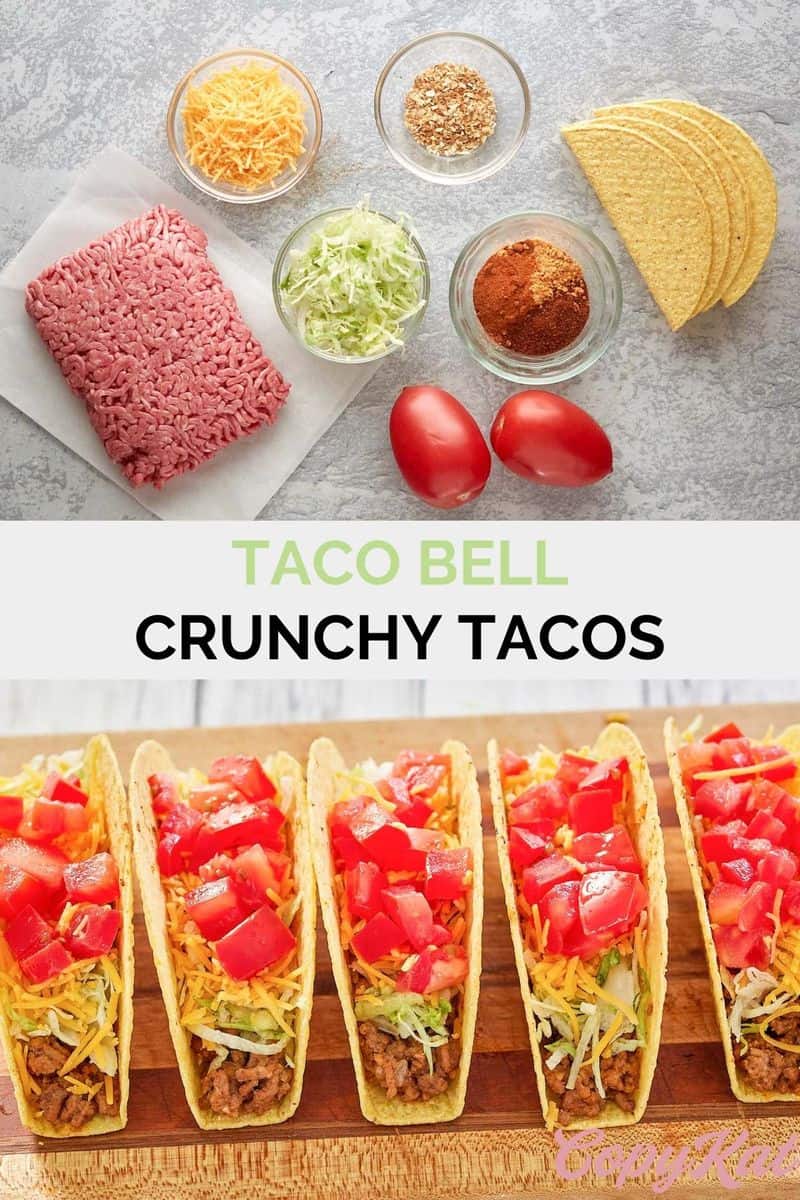 How to Make Taco Bell Crunchy Tacos - CopyKat Recipes