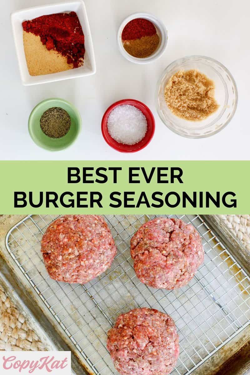 The Best Homemade Burger Seasoning Recipe Copykat Recipes 5202