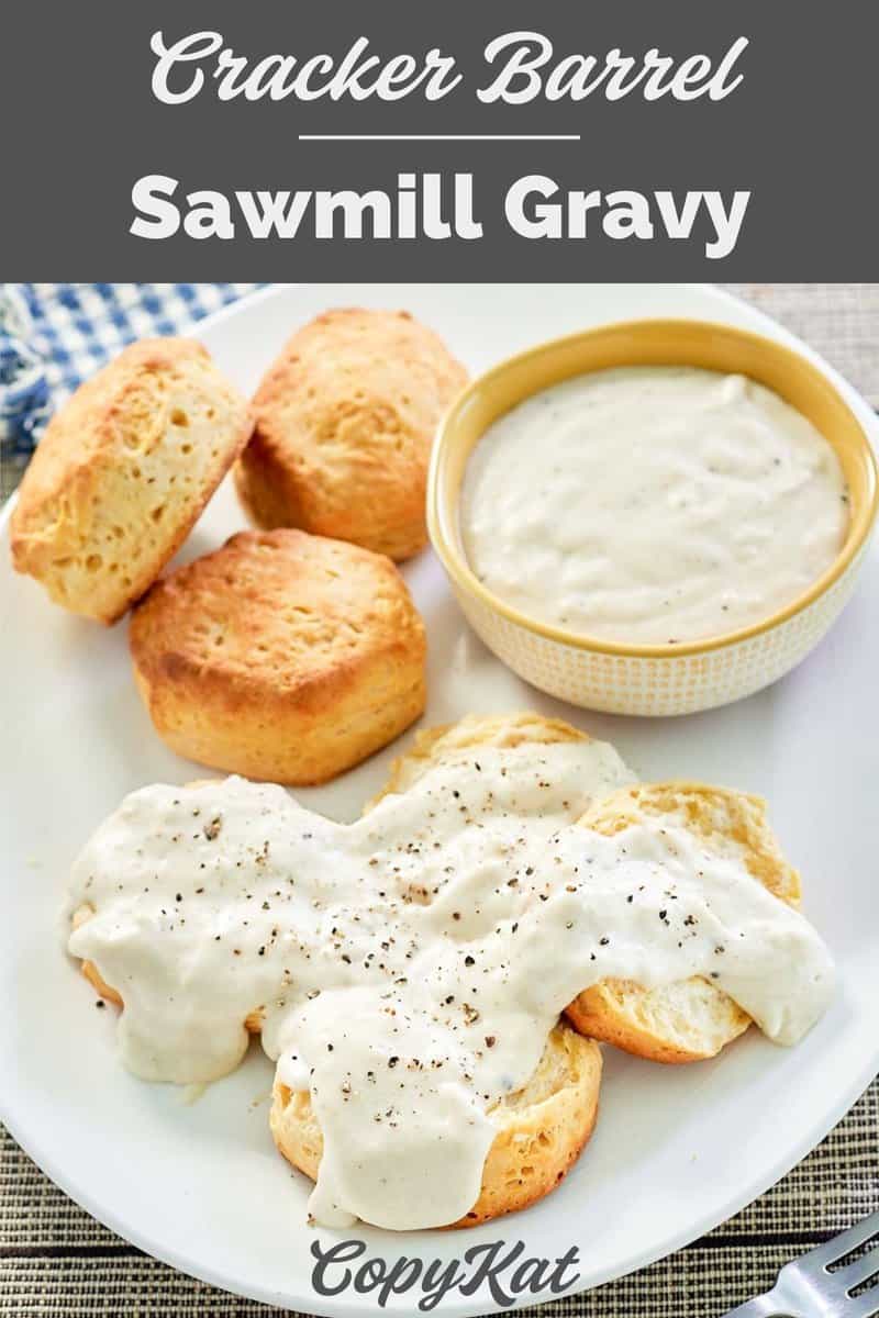 Cracker Barrel Sawmill Gravy CopyKat Recipes Tasty Made Simple