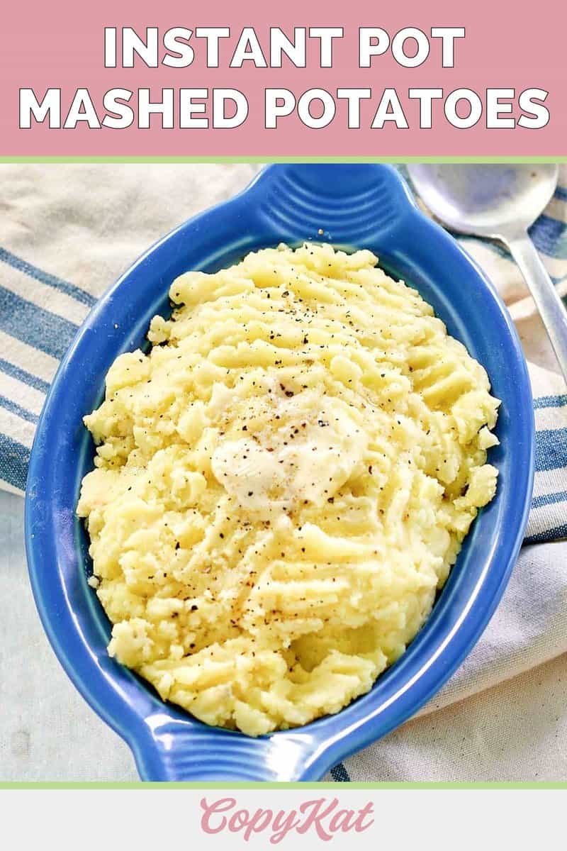 Instant Pot Mashed Potatoes Text Pin 4 