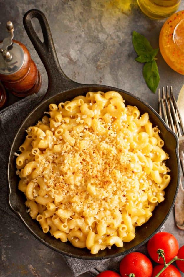 Grand Lux Cafe Macaroni and Cheese Skillet - CopyKat Recipes