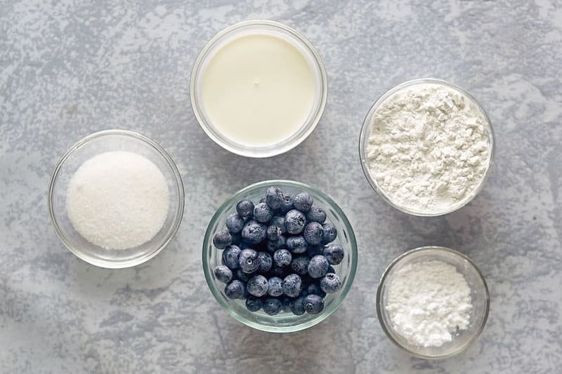 Starbucks blueberry scones ingredients.