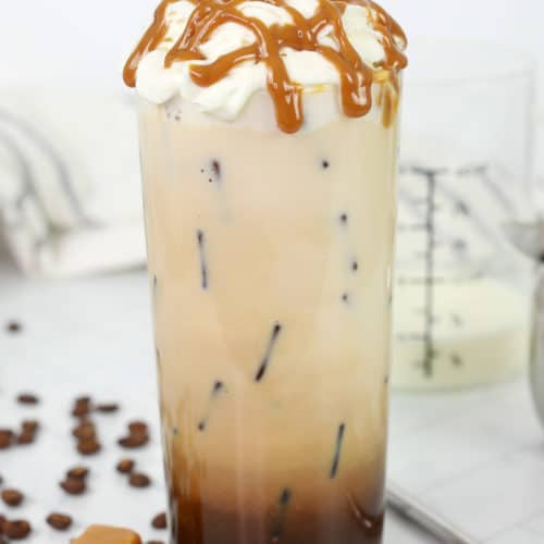 How To Make An Iced Caramel Macchiato