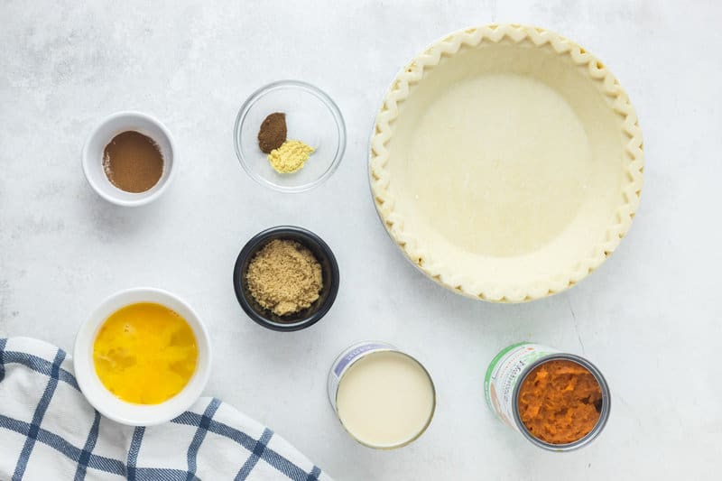 sugar free pumpkin pie ingredients.