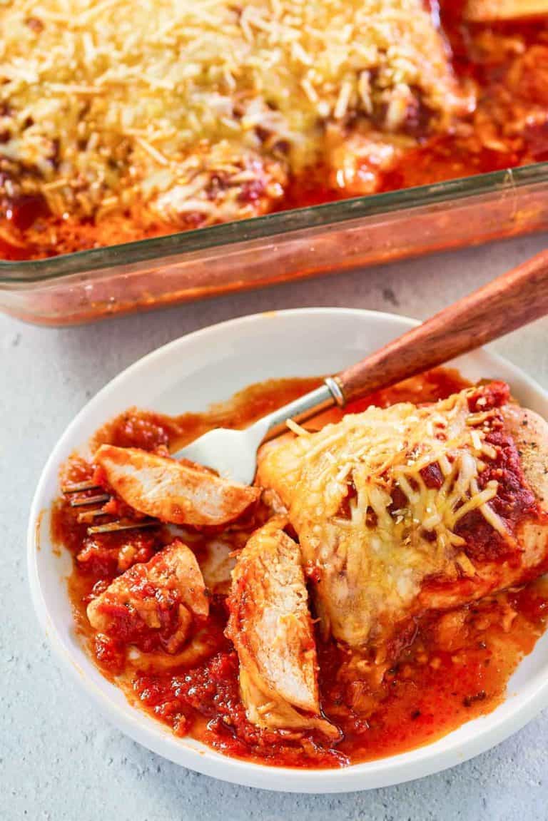 Easy Baked Chicken Parmesan - CopyKat Recipes