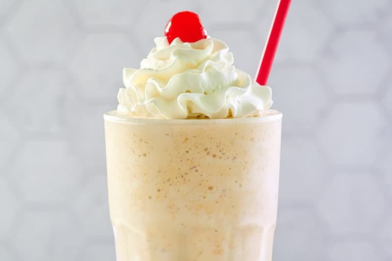 Copycat ChickfilA Peach Milkshake CopyKat Recipes Food and