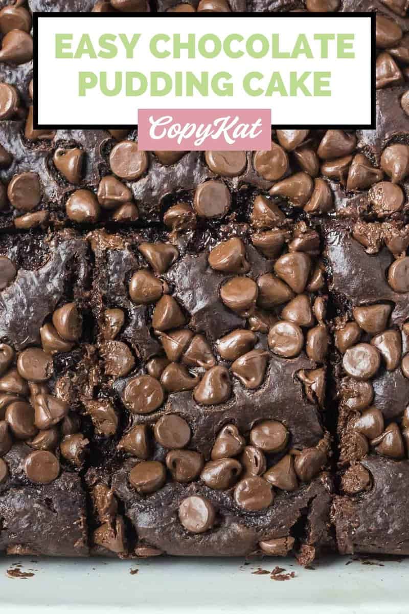 Easy Chocolate Pudding Cake With Pudding Mix Copykat Recipes