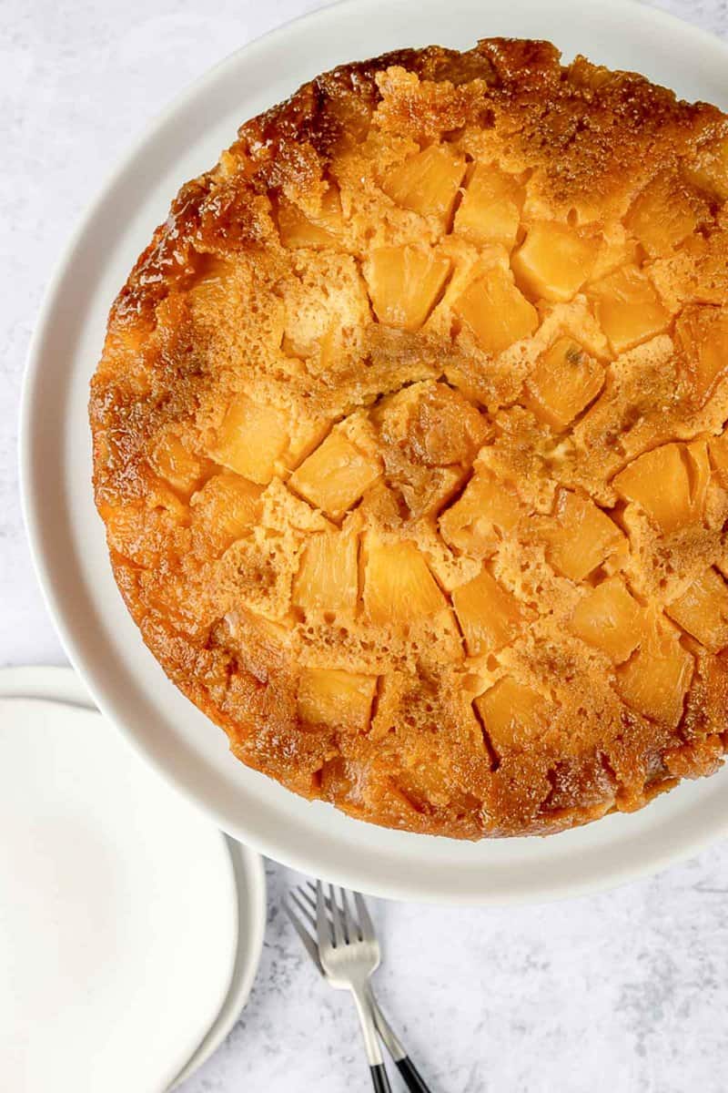 Easy Pineapple Upside-Down Cake - Southern Plate