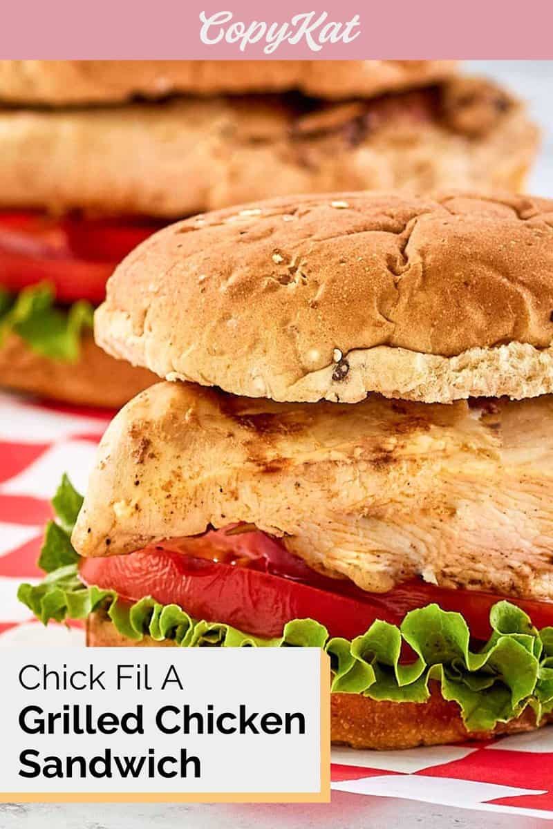 Chick Fil A Grilled Chicken Sandwich Recipe - CopyKat Recipes