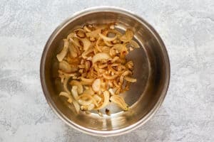 cooked onions in an Instant Pot.
