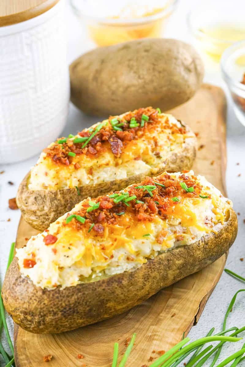 Twice-Baked Potatoes Recipe 