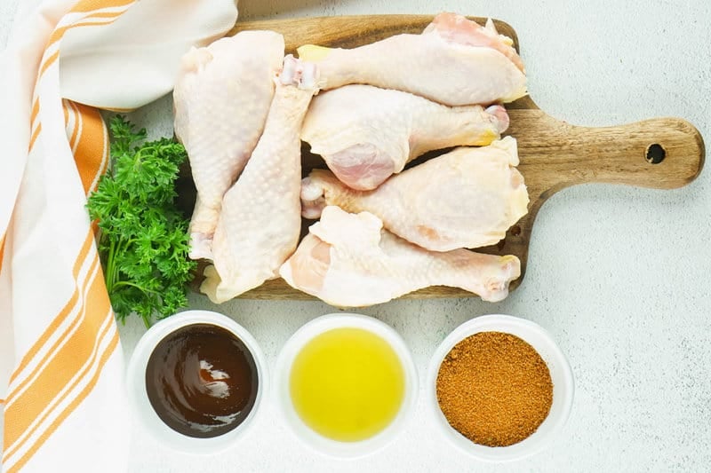 smoked chicken drumsticks ingredients.