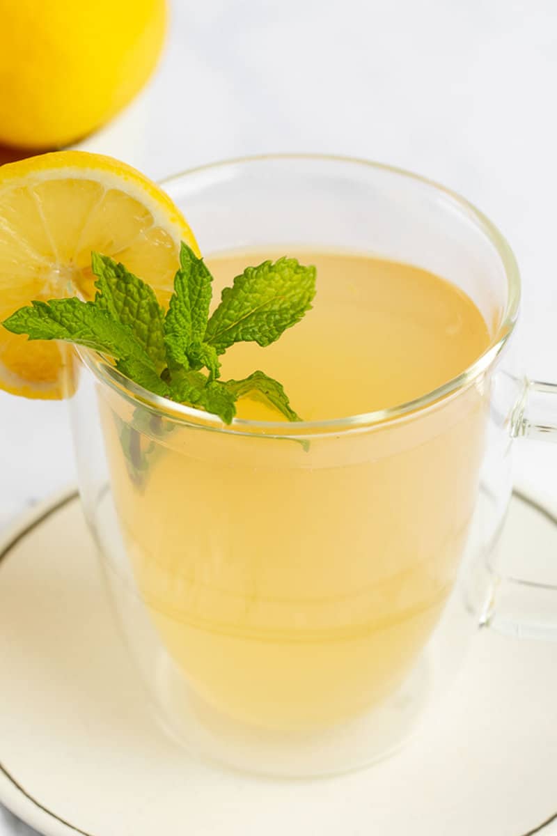 copycat Starbucks medicine wittiness honey citrus tea drink.