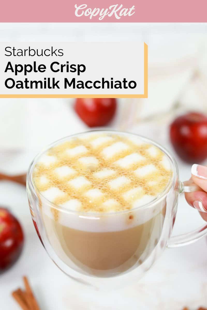 Starbucks Apple Crisp Oatmilk Macchiato N muasafat