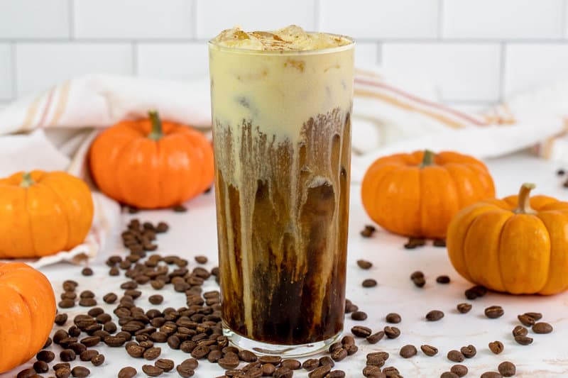 Pumpkin Cream Cold Brew (Starbucks Copycat) - Once Upon a Pumpkin