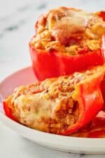 Stuffed Bell Peppers With Rice - CopyKat Recipes