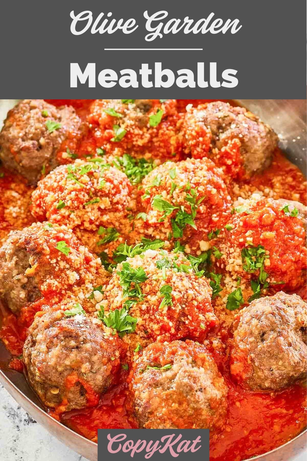 Olive Garden Meatballs - CopyKat Recipes