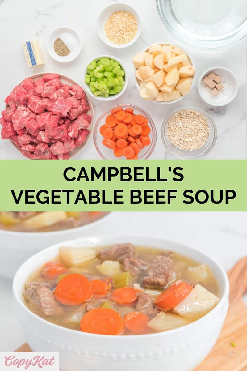 Campbell's Vegetable Beef Soup - CopyKat Recipes