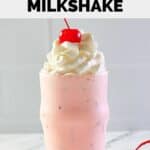homemade chick fil a peppermint chip shake.