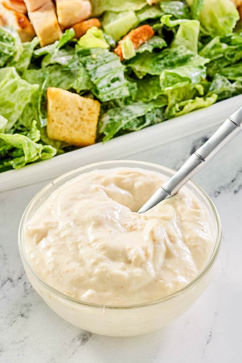 Creamy Caesar Salad Dressing