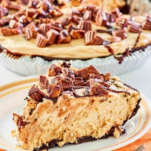 Easy Reese's Peanut Butter Pie (No Bake) - CopyKat Recipes