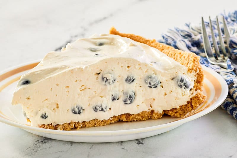 Blueberry Cream Pie