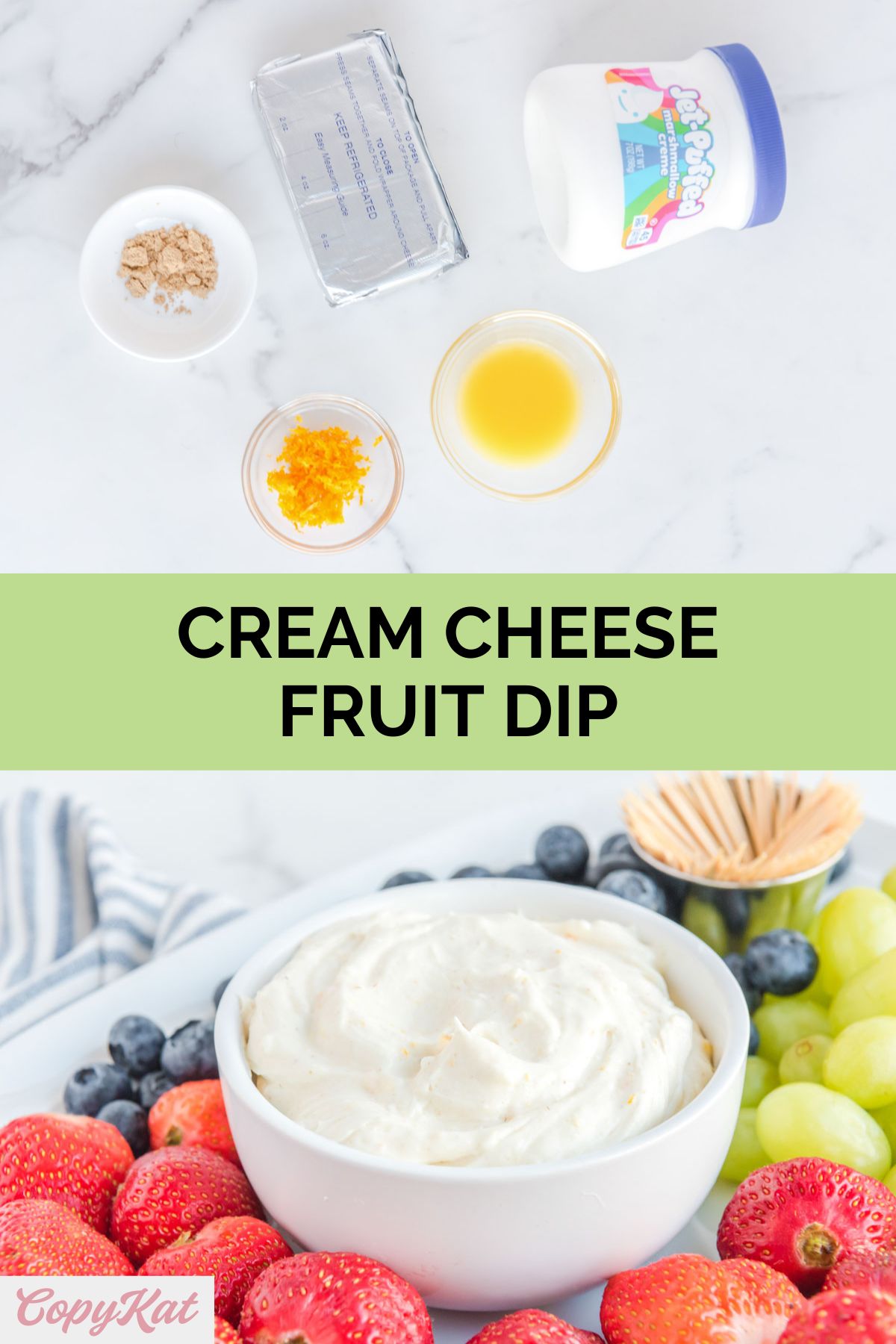 Easy Cream Cheese Fruit Dip - CopyKat Recipes